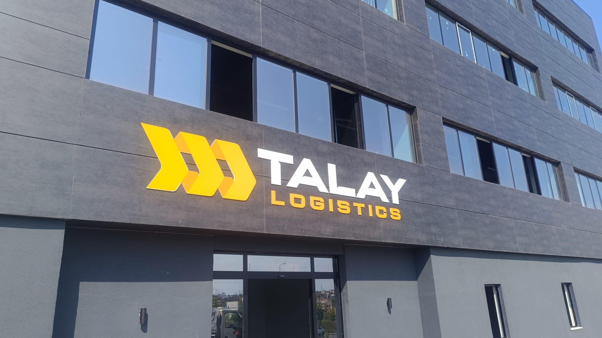 Talay logistic Cephe Tabelası